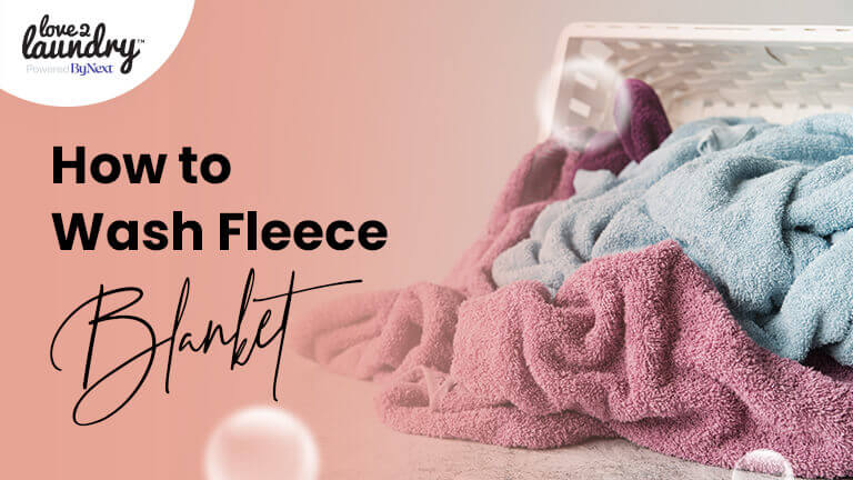 How To Wash Fleece Blanket Blog Love2Laundry